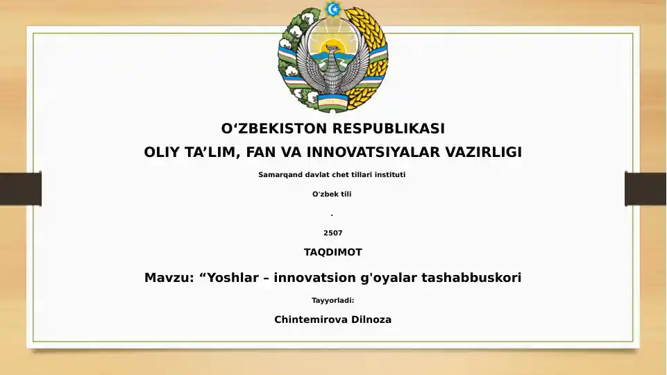 Product slide 1