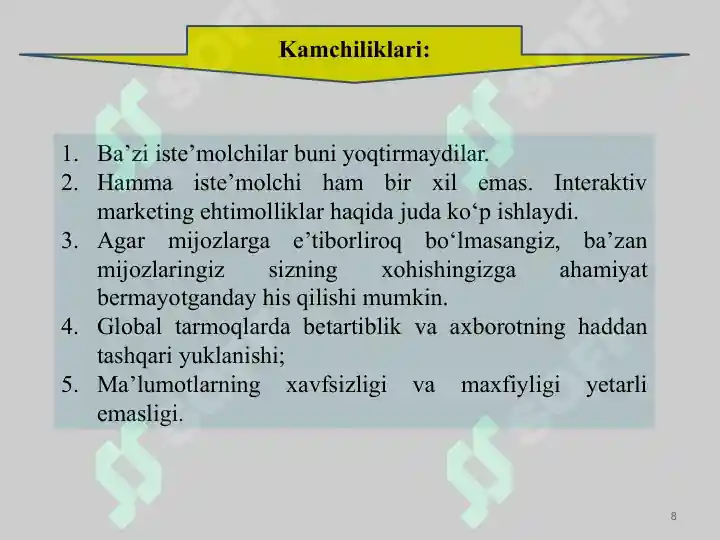 Product slide 8