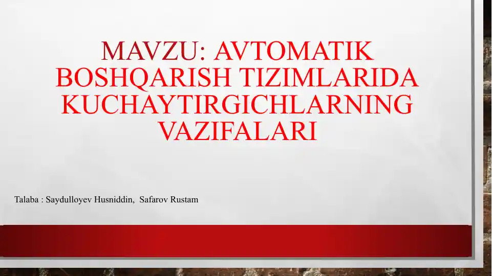 Product slide 1