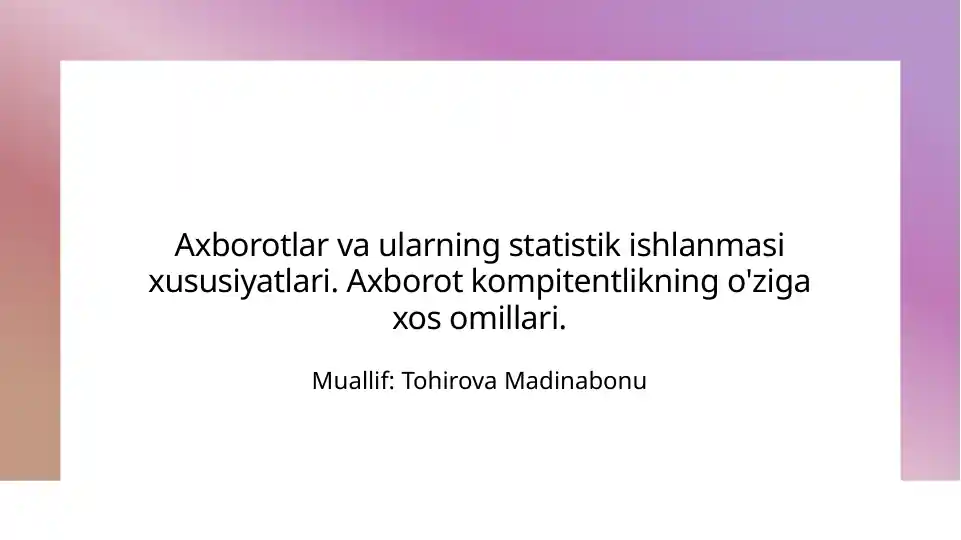Product slide 1