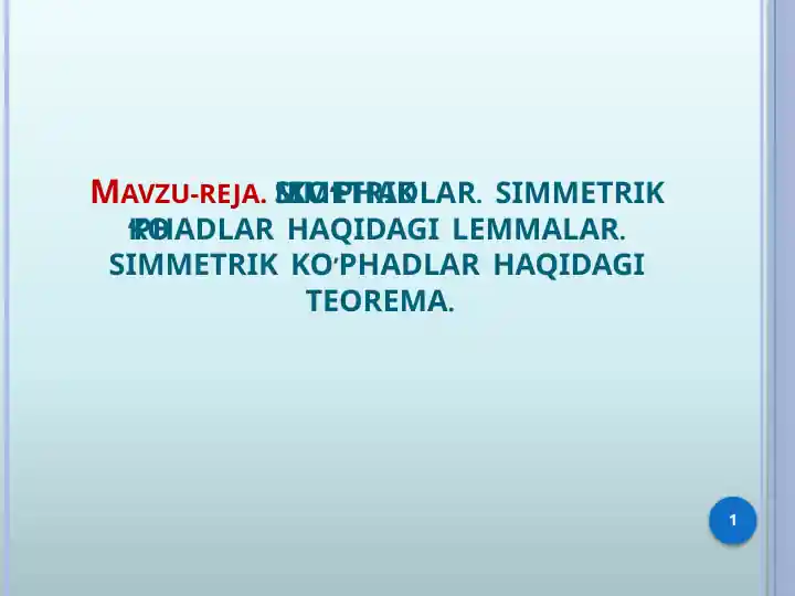 Product slide 1