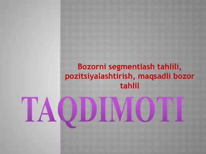 Product slide 1