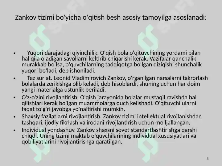 Product slide 8