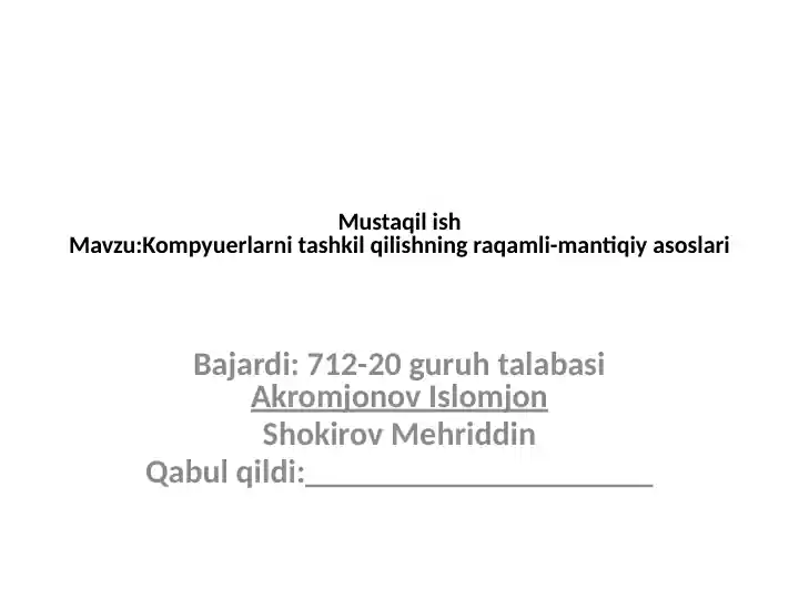 Product slide 1