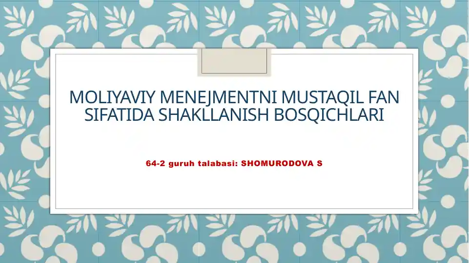 Product slide 1