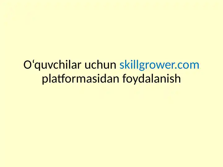 Product slide 1