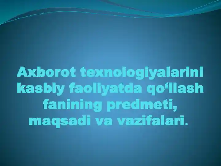 Product slide 1
