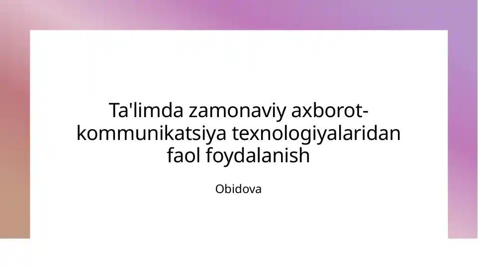 Product slide 1