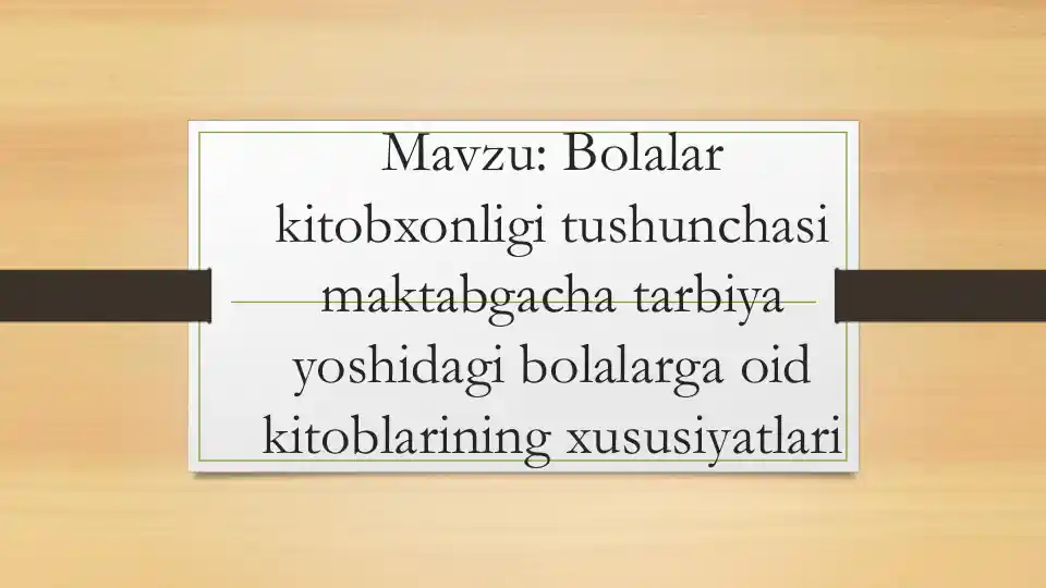 Product slide 1