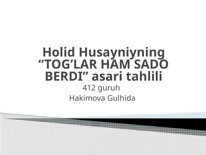 Product slide 1