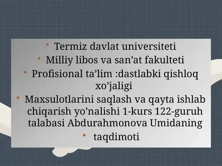 Product slide 1