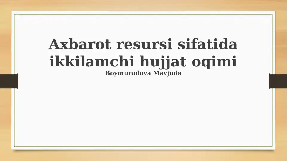 Product slide 1