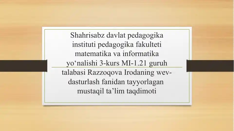 Product slide 1