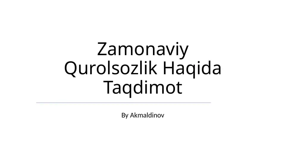 Product slide 1