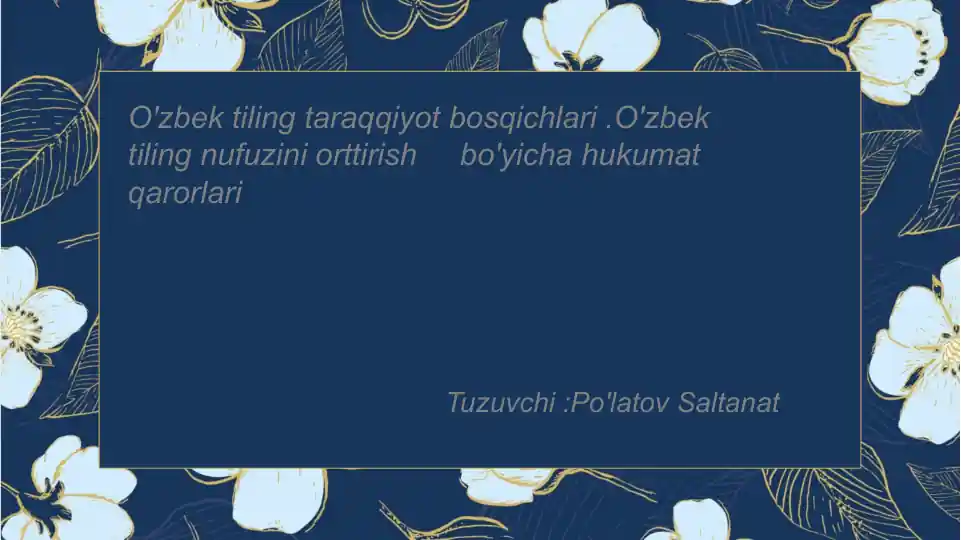 Product slide 1