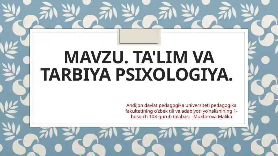 Product slide 1
