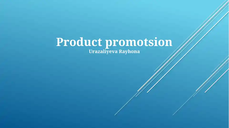 Product slide 1
