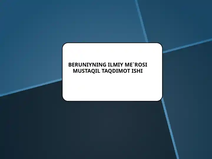 Product slide 1