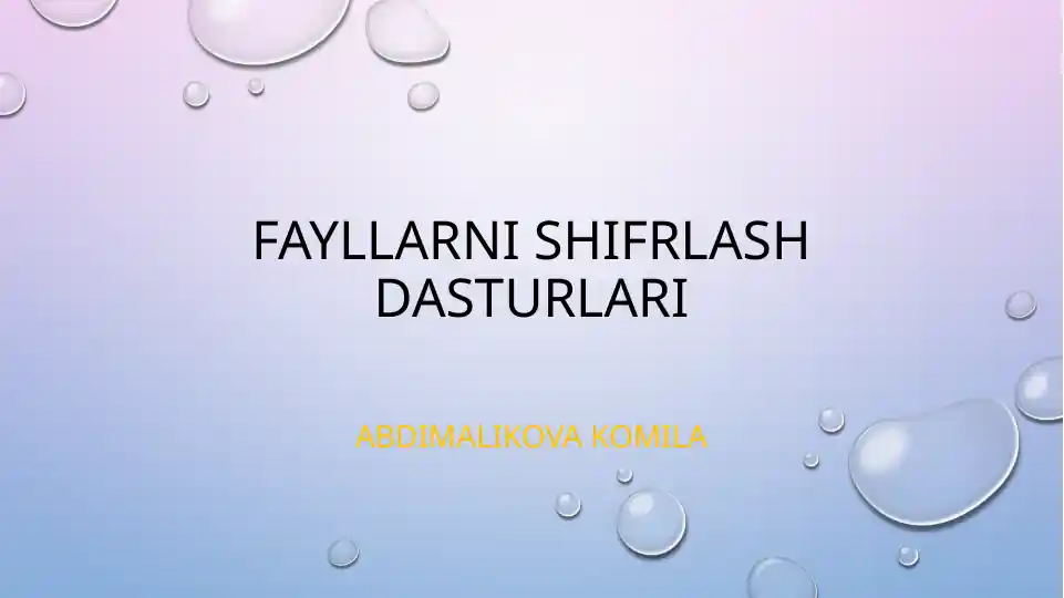 Product slide 1