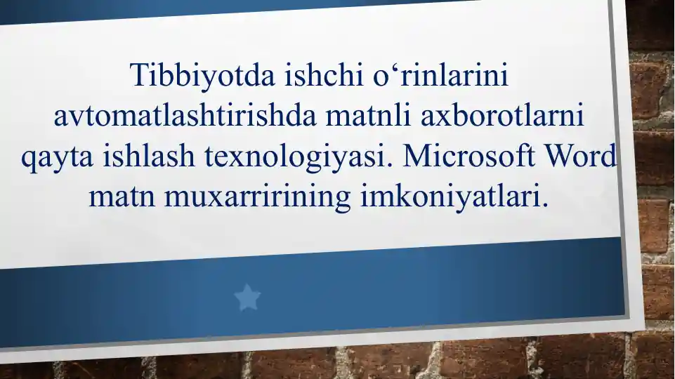 Product slide 1