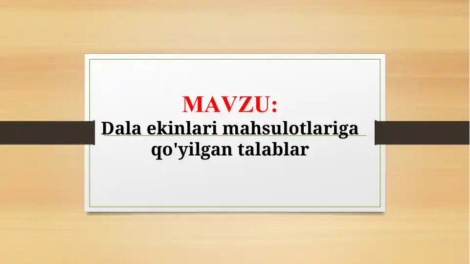 Product slide 1