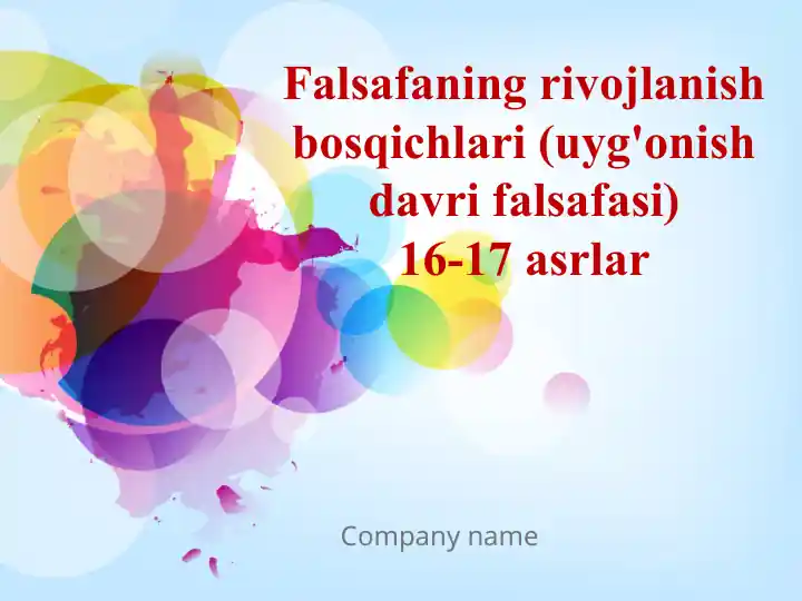 Product slide 1