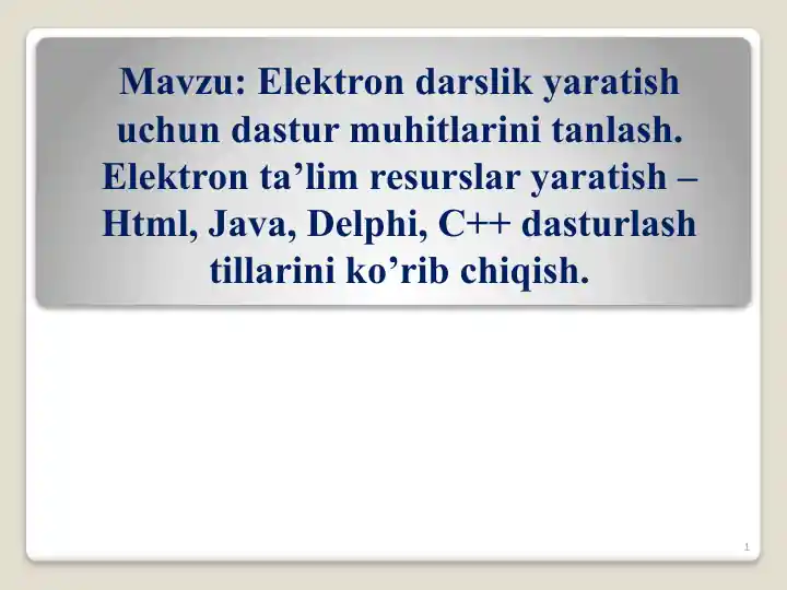 Product slide 1