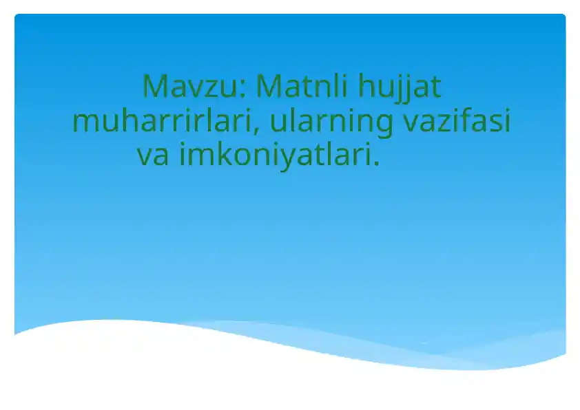 Product slide 1