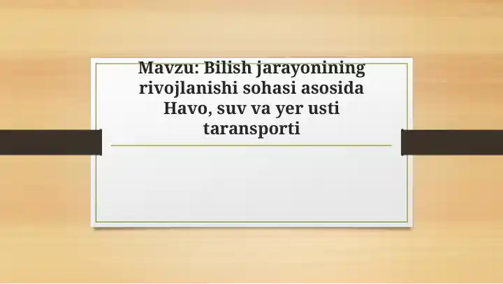 Product slide 1