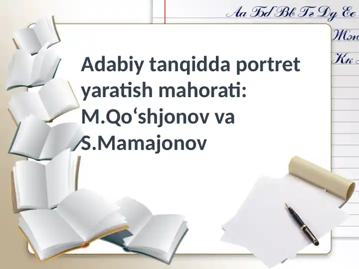 Product slide 1