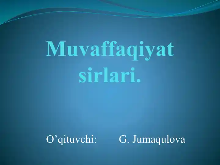 Product slide 1