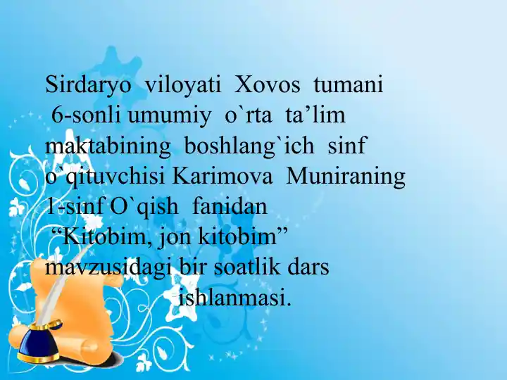 Product slide 1