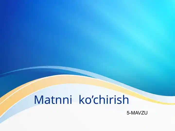 Product slide 1