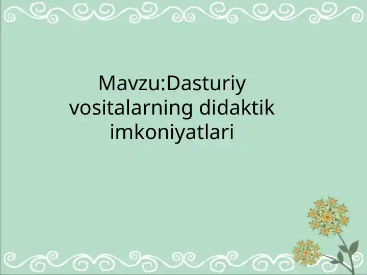 Product slide 1