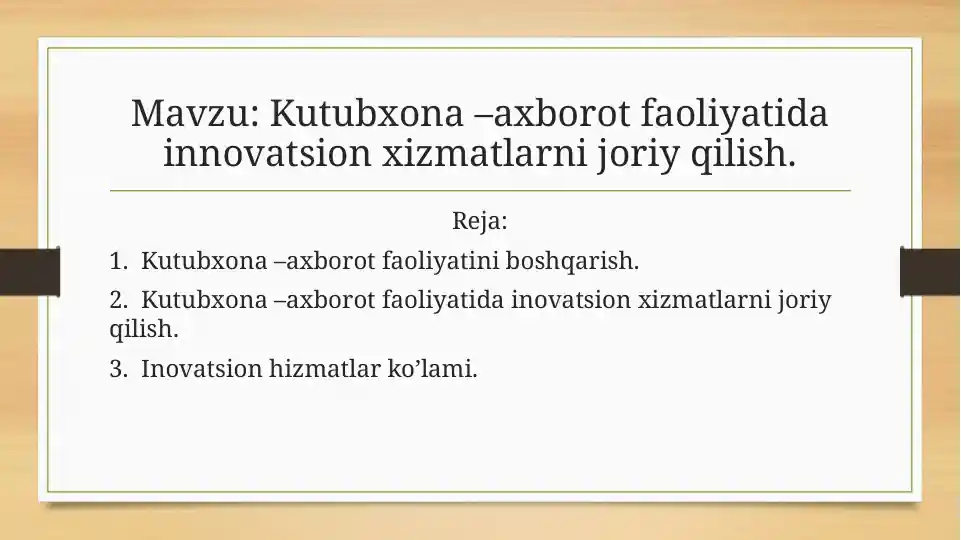 Product slide 1