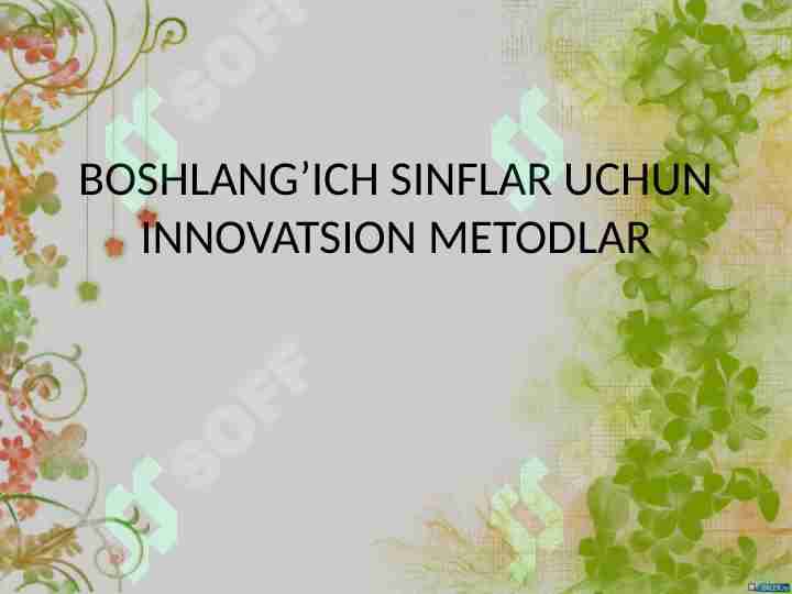 Product slide 1