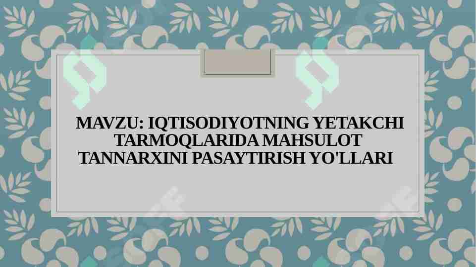 Product slide 1