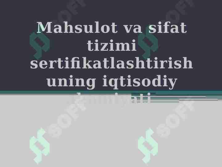 Product slide 1