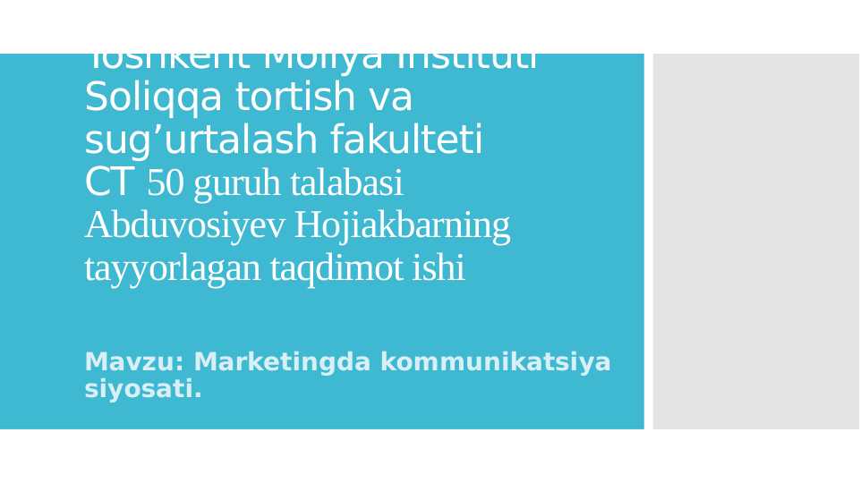 Product slide 1