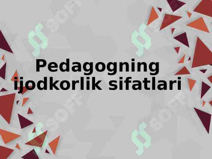 Product slide 1