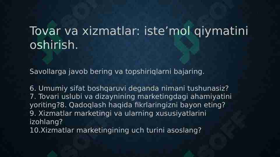 Product slide 1