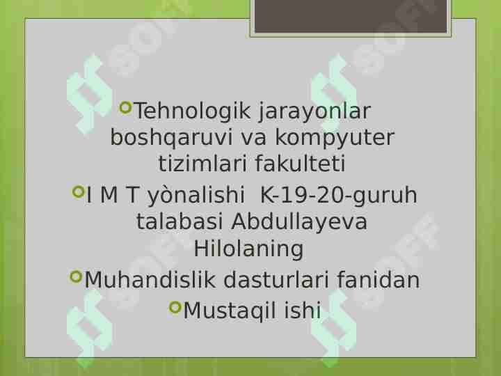 Product slide 1