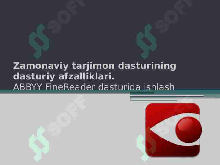 Product slide 1