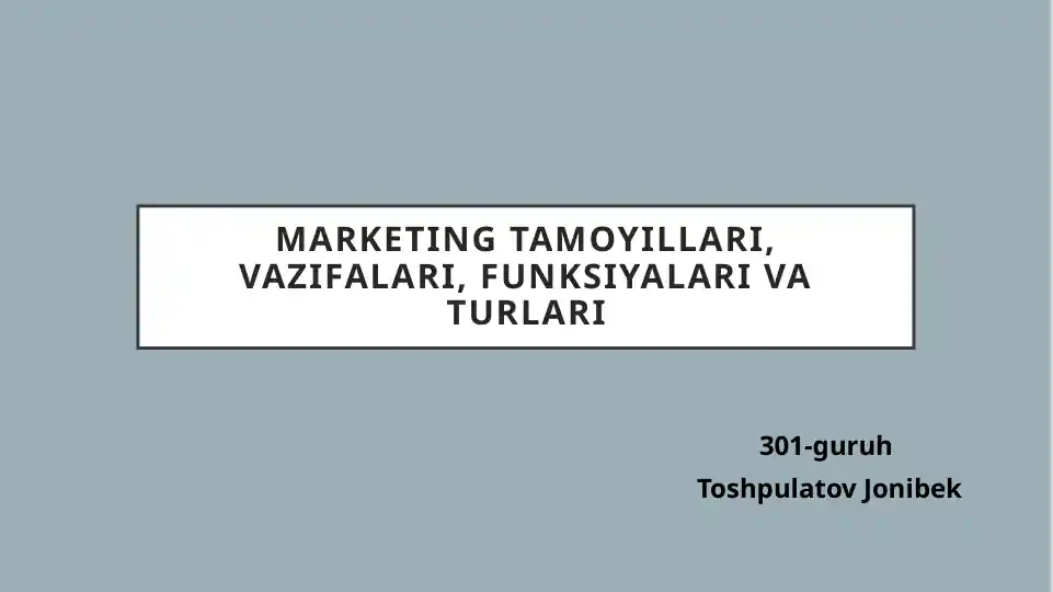 Product slide 1