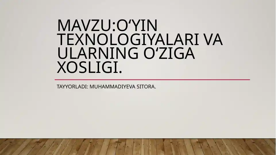 Product slide 1