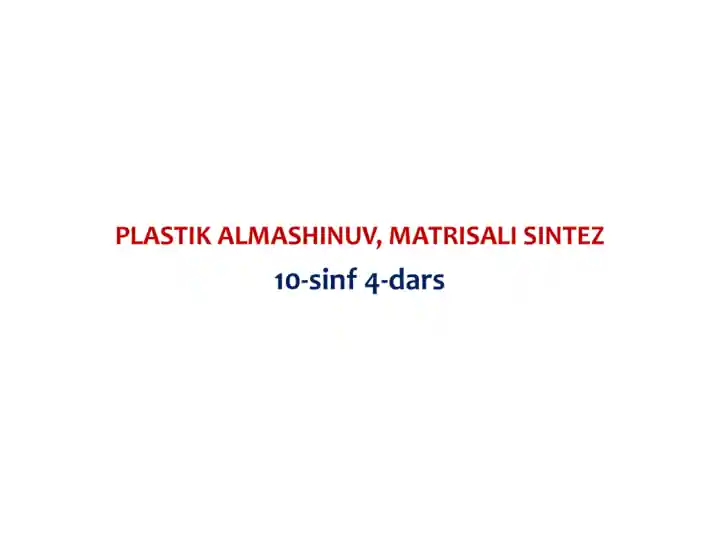 Product slide 1