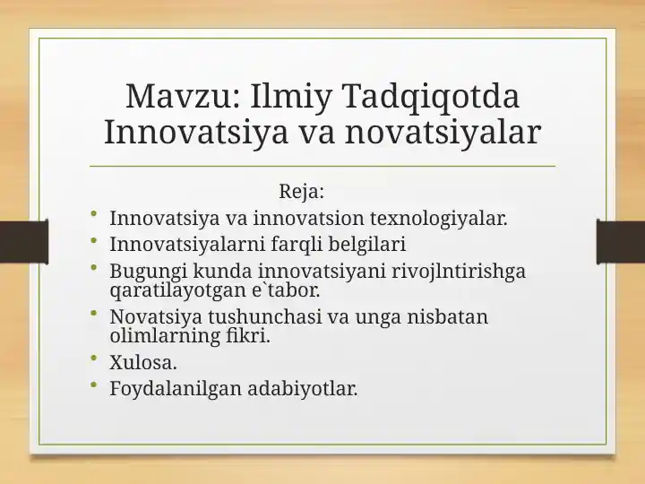 Product slide 1