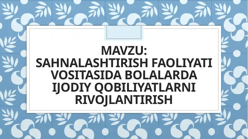 Product slide 1