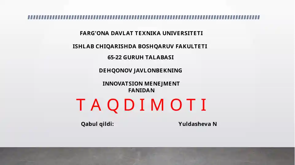Product slide 1