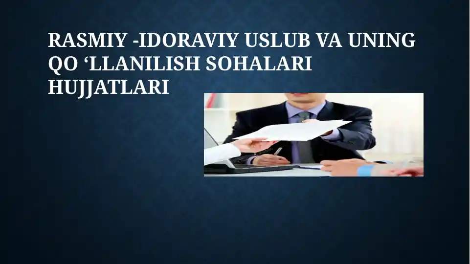 Product slide 1